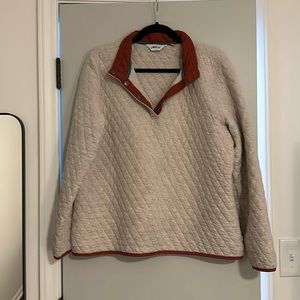 Orvis Quilted Snap Sweatshirt